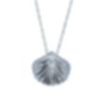 Thumbnail: Cremation Under The Seashell Pendant .960 Silver
