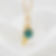 Cremation 6MM Gold-Filled Angel Wing Pendant Front View White Silk Background
