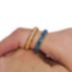 Thumbnail: Cremation 4MM 14K Gold-Plated Tungsten Ring