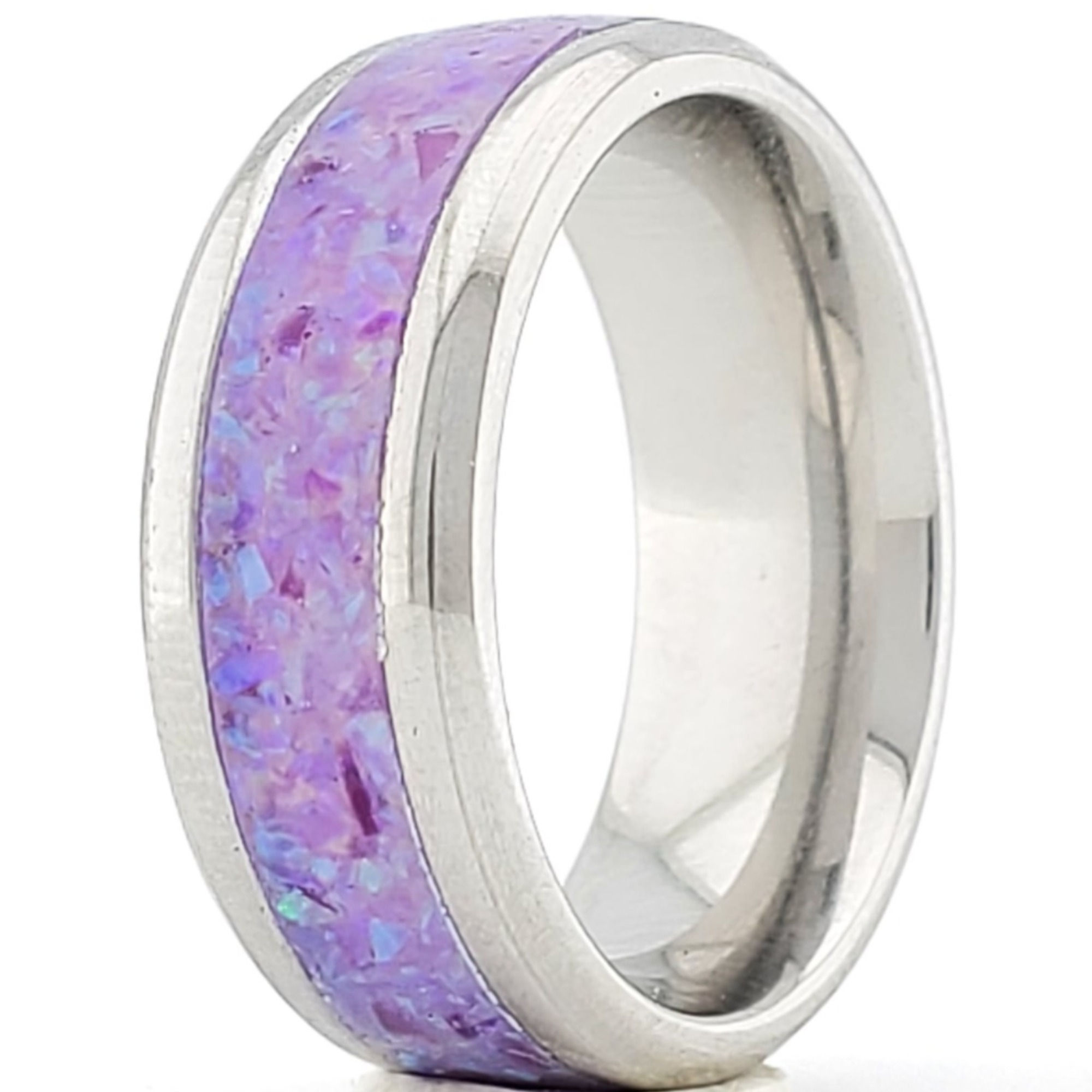 Cremation Jewelry - Ring - Multi Violet - OP 40