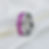 Cremation Jewelry - Ring - Multi Amethyst Opal - OP 41
