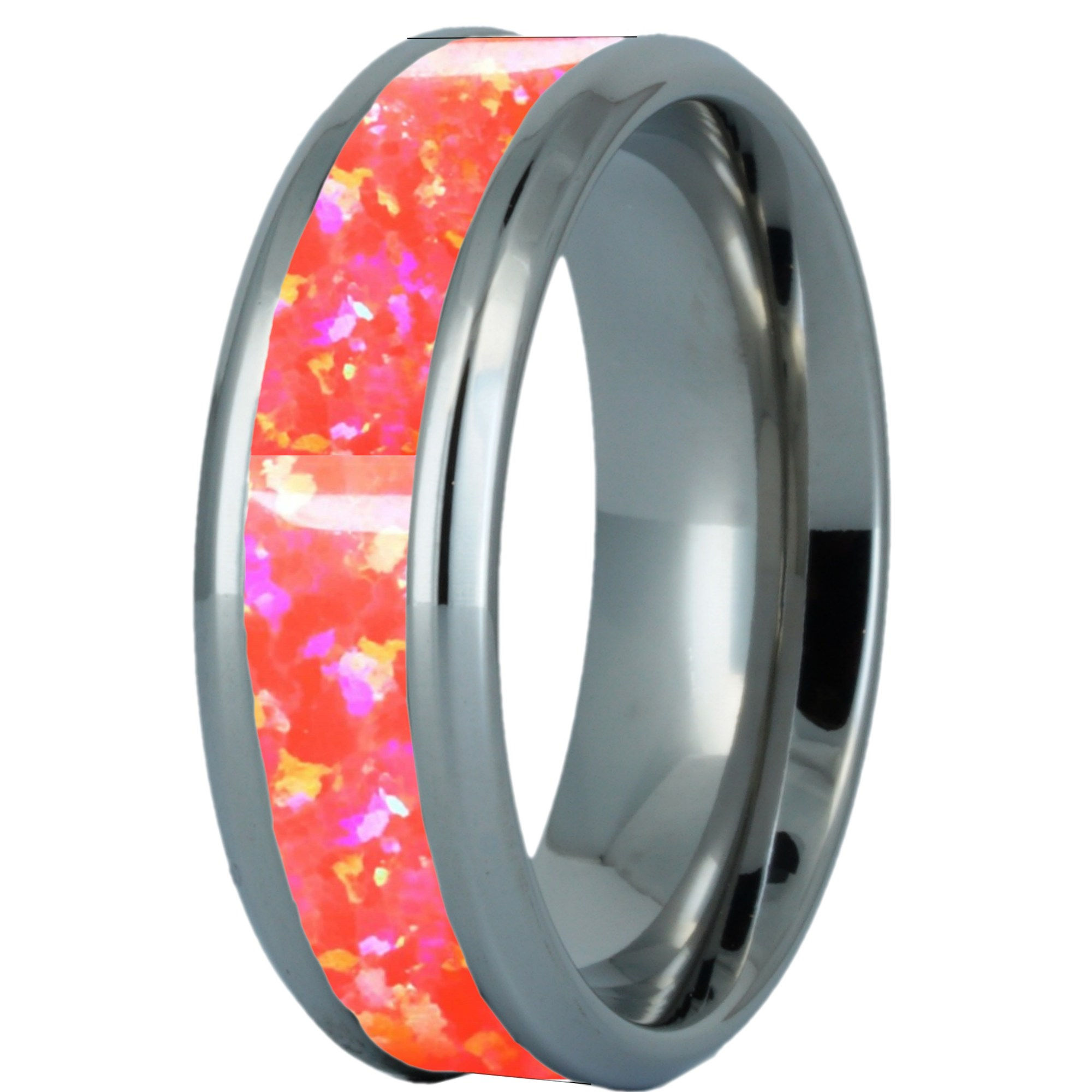 Cremation Jewelry - Ring - Brink Pink Opal - OP 57