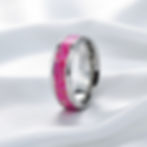 Cremation Jewelry - Ring - Magenta - OP 9
