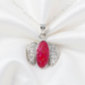 Cremation Angel's Embrace Pendant .960 Silver