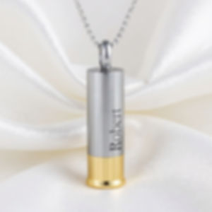 Cremation Shotgun Shell Urn Pendant