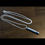 Miniature : Cremation Ash Mini Bullet Urn Pendant - Silver