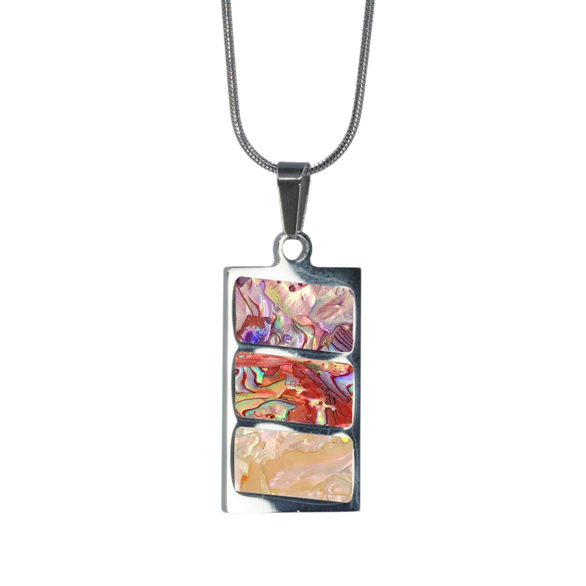 Cremation Tread Pendant - Stainless Steel