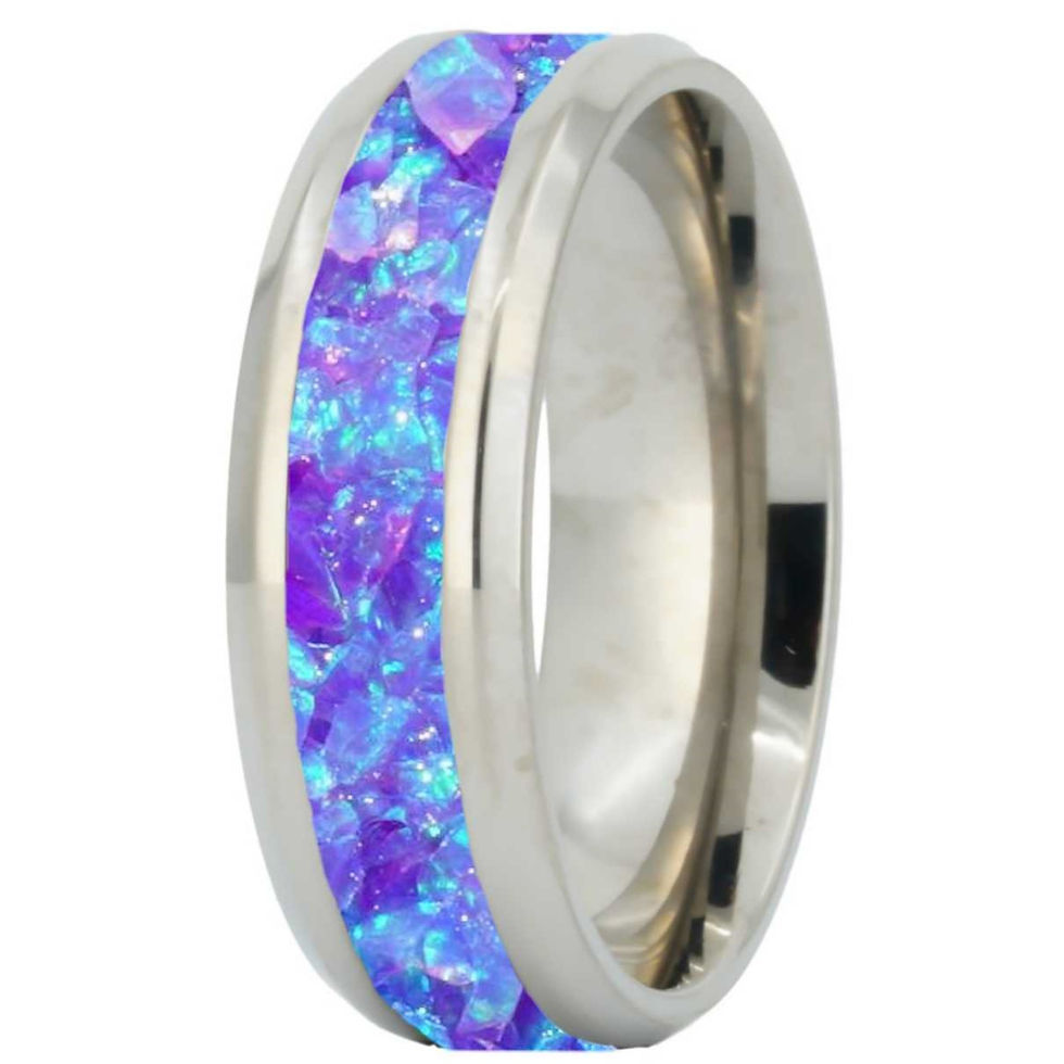 Titanium Rings Cremation Creations Jewelry Encinitas