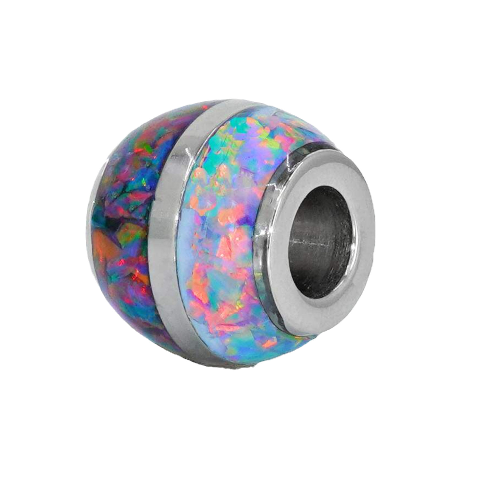 Double-Channel Cremation Bead