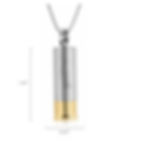 Thumbnail: Cremation Shotgun Shell Urn Pendant