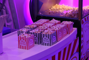 Popcorn & Candy Flossand Decor - Hire for your corporate event or wedding
