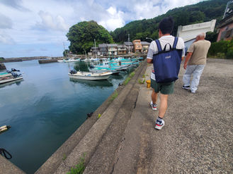 【徳島チーム】7月18日、現在決まっていること。海陽町　那佐湾　湾奥(二子島周辺)