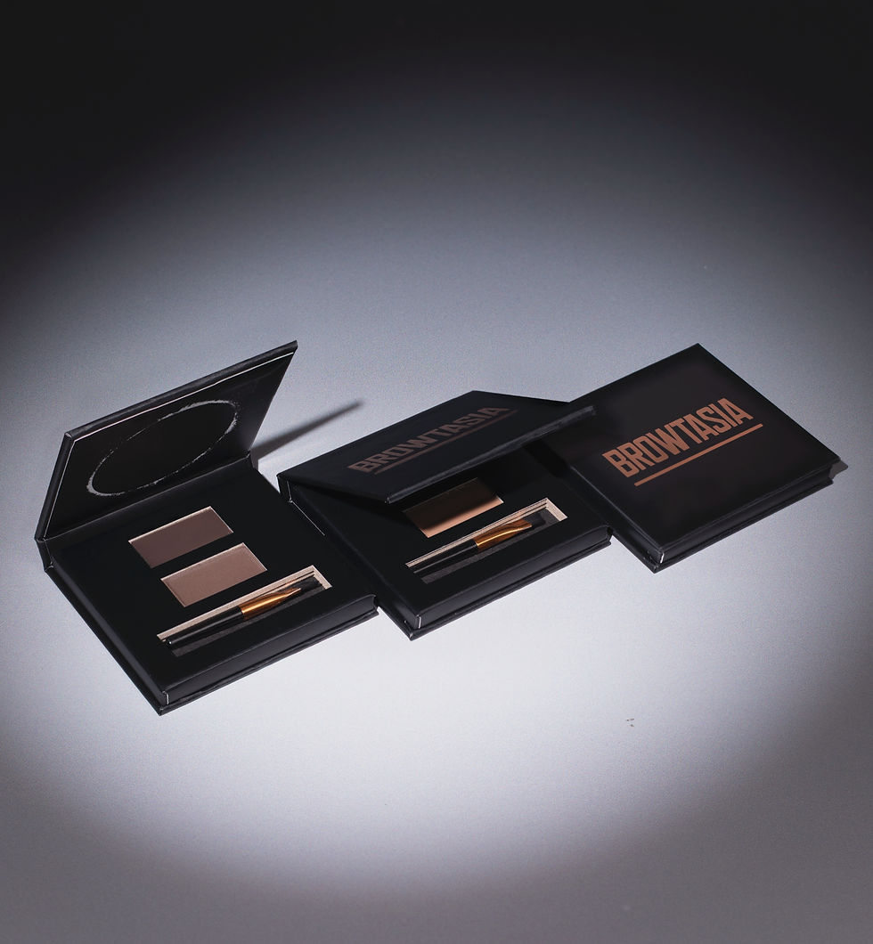 Browtasia brow pomade powder compact palette