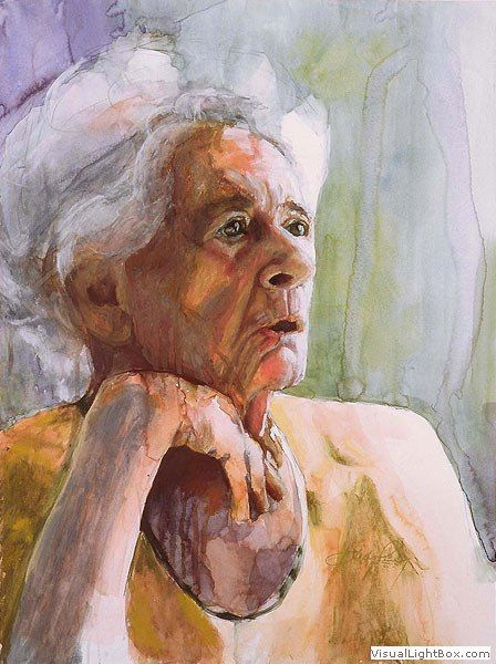 Lillian, 33 x 26"