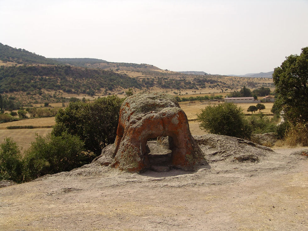Sant'Andrea Priu bull rock