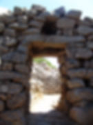 Arzachena Tempietto di Malchittu entrance