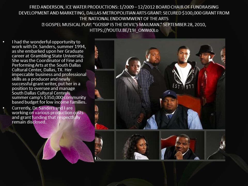 CEO & Founder-FredA-ICEWATERPRODUCTIONS