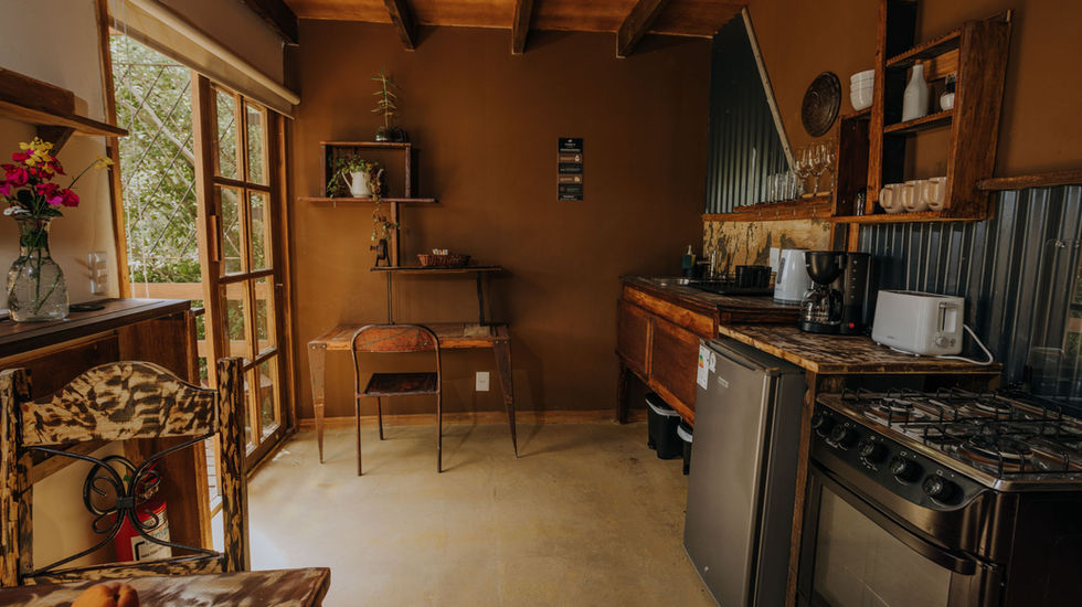 cocina - comedor de madera