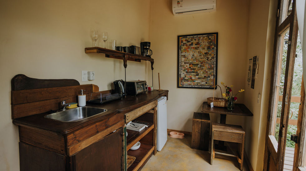 cocina de madera
