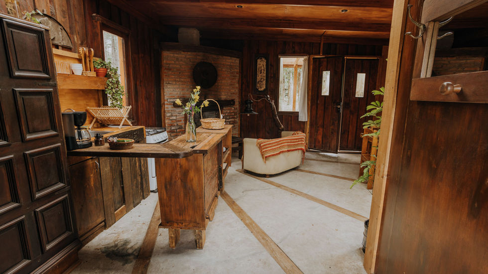 Comedor cabaña 