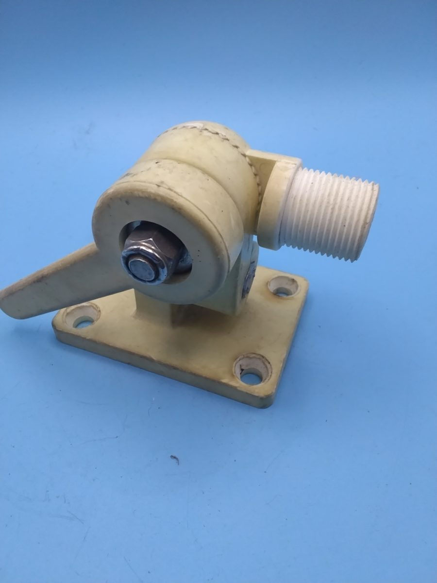 Marine VHF Antenna Ratchet Ball & Socket Swivel Mount