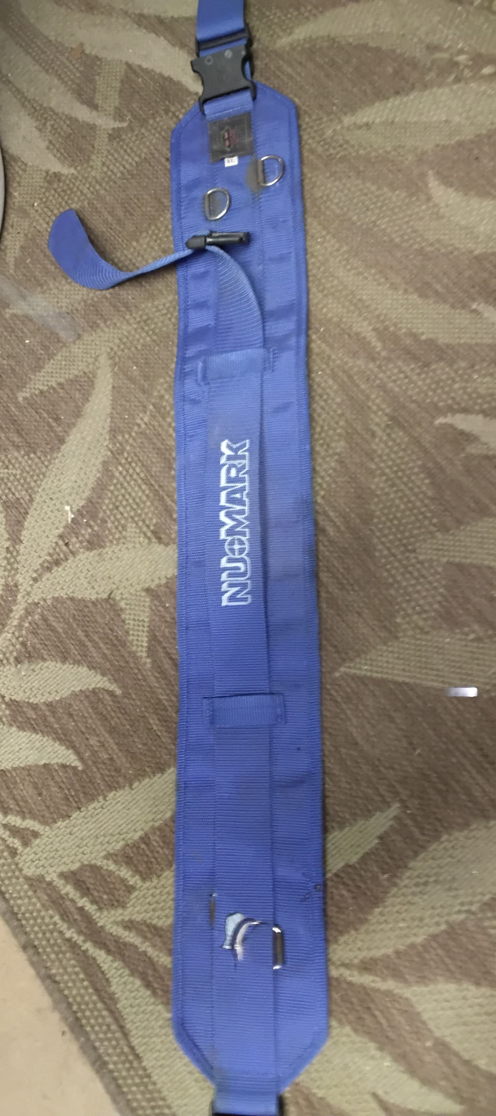 Thumbnail: Nu-Mark Flex-Belt Fishing Rod Holder Belt XL Blue