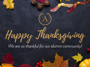 Happy Thanksgiving to our Alumni Community!