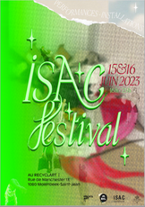 FESTIVAL ISAC 23 on Track ! JUN 15-16, 2023 @ Recyclart