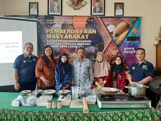 Kegiatan Abdimas Pemberdayaan Masyarakat Dalam Penganekaragaman Konsumsi Pangan Berbasis Sumber Daya