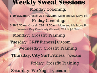 Weekly Sweat + Class Pass Trial
