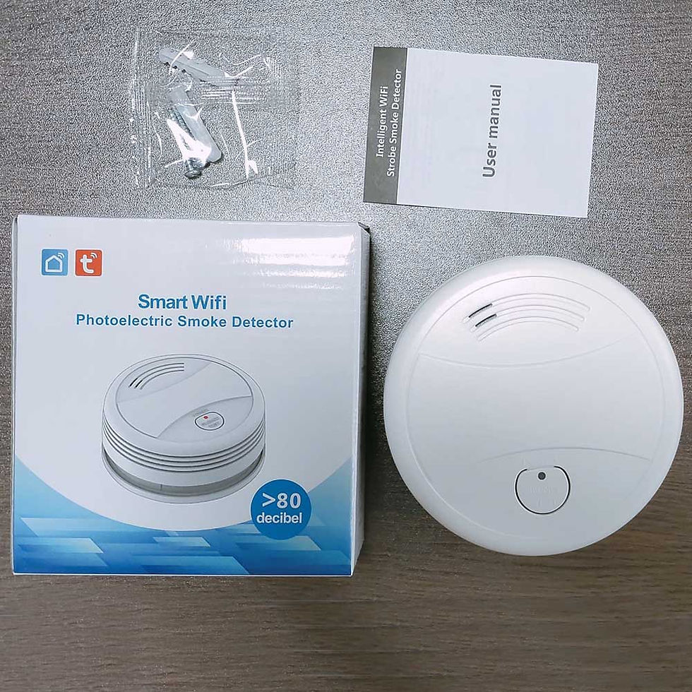 Thumbnail: Tuya Smart WiFi Smoke Detector and Alarm System