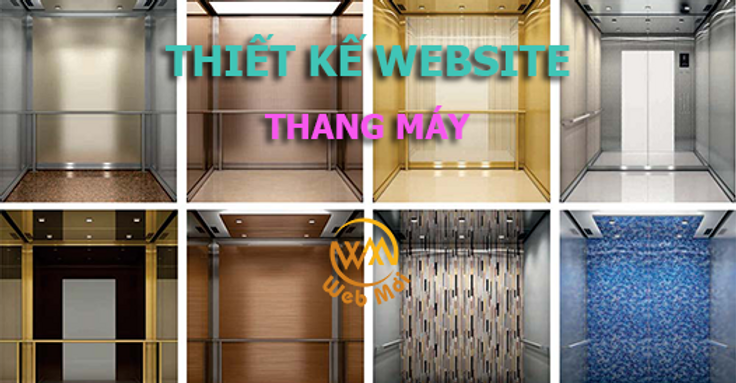 Thiết kế web Thang máy chuẩn SEO