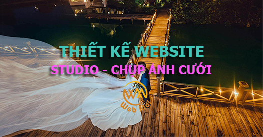 Thiết kế website Studio chụp ảnh cưới chuẩn SEO