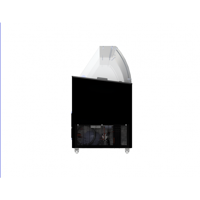 Miniaturbild: SPEISEISVITRINE TENERIFE SCHWARZ 10X5 LTR