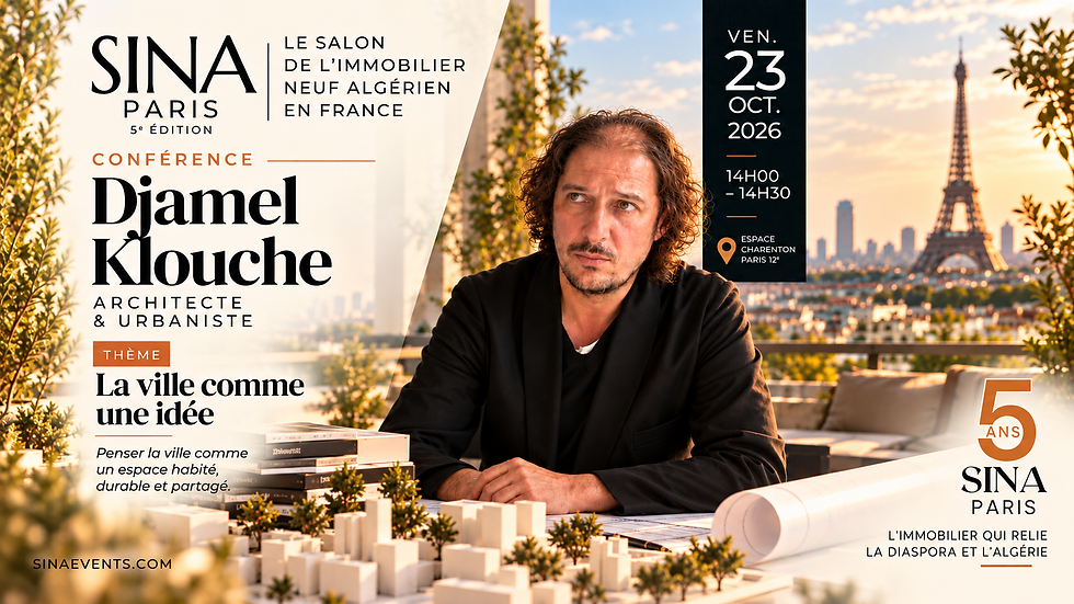 Djamel Klouche Sina Paris 2026