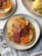 Pancakes salé