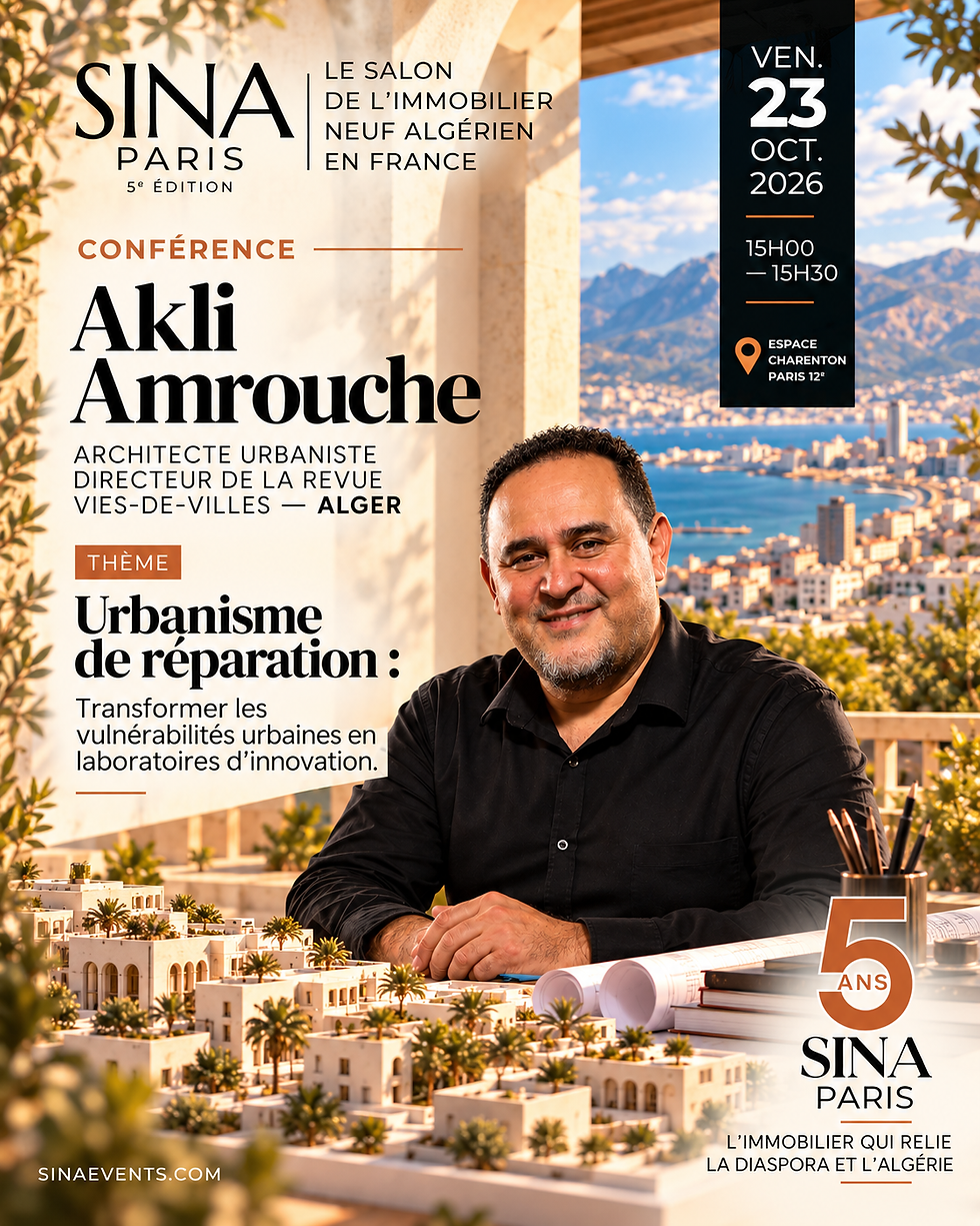 Akli Amrouche Sina Paris 2026
