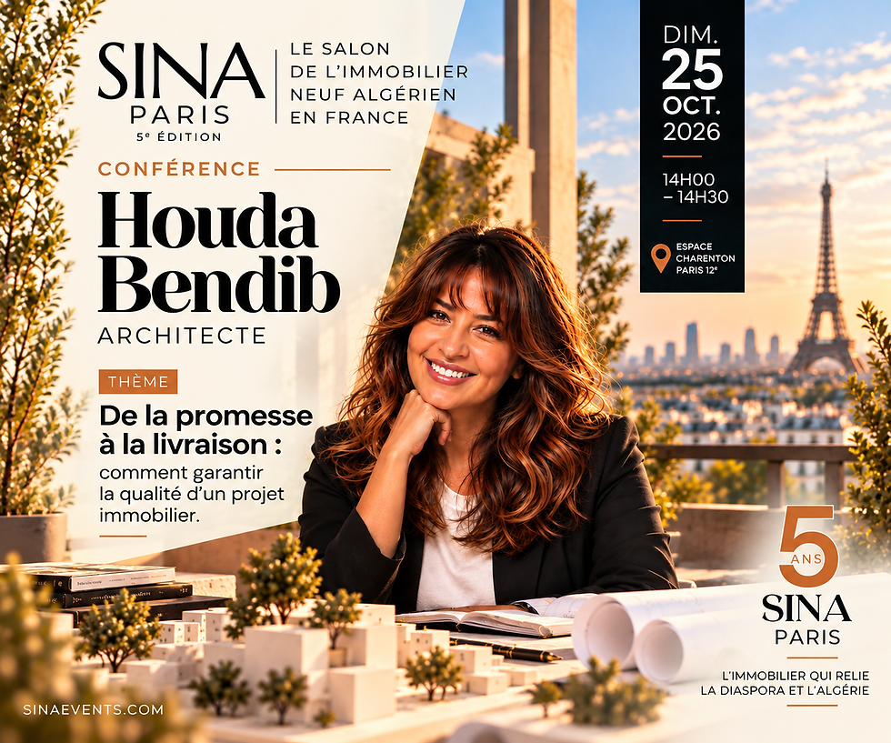Houda Bendib Sina Paris 2026