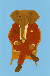 20250610_1713_Elefante Sofisticado Sentado_remix_01jxdqgxrsfr2s4qn0j8cnsww1 (2).png