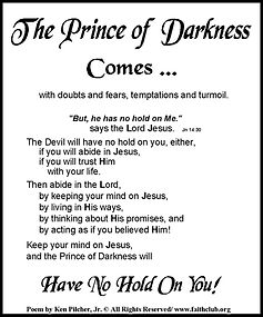 The Prince of Darkness Comes...