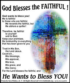 God Blesses The Faithful!