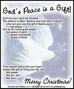 God's Peace is a Gift!