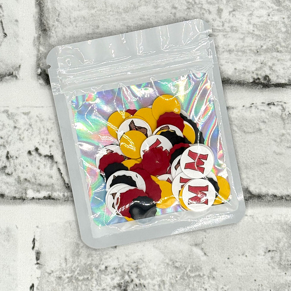 Thumbnail: University of Maryland Confetti – Terrapins Graduation Party Decor, Scrapbooking