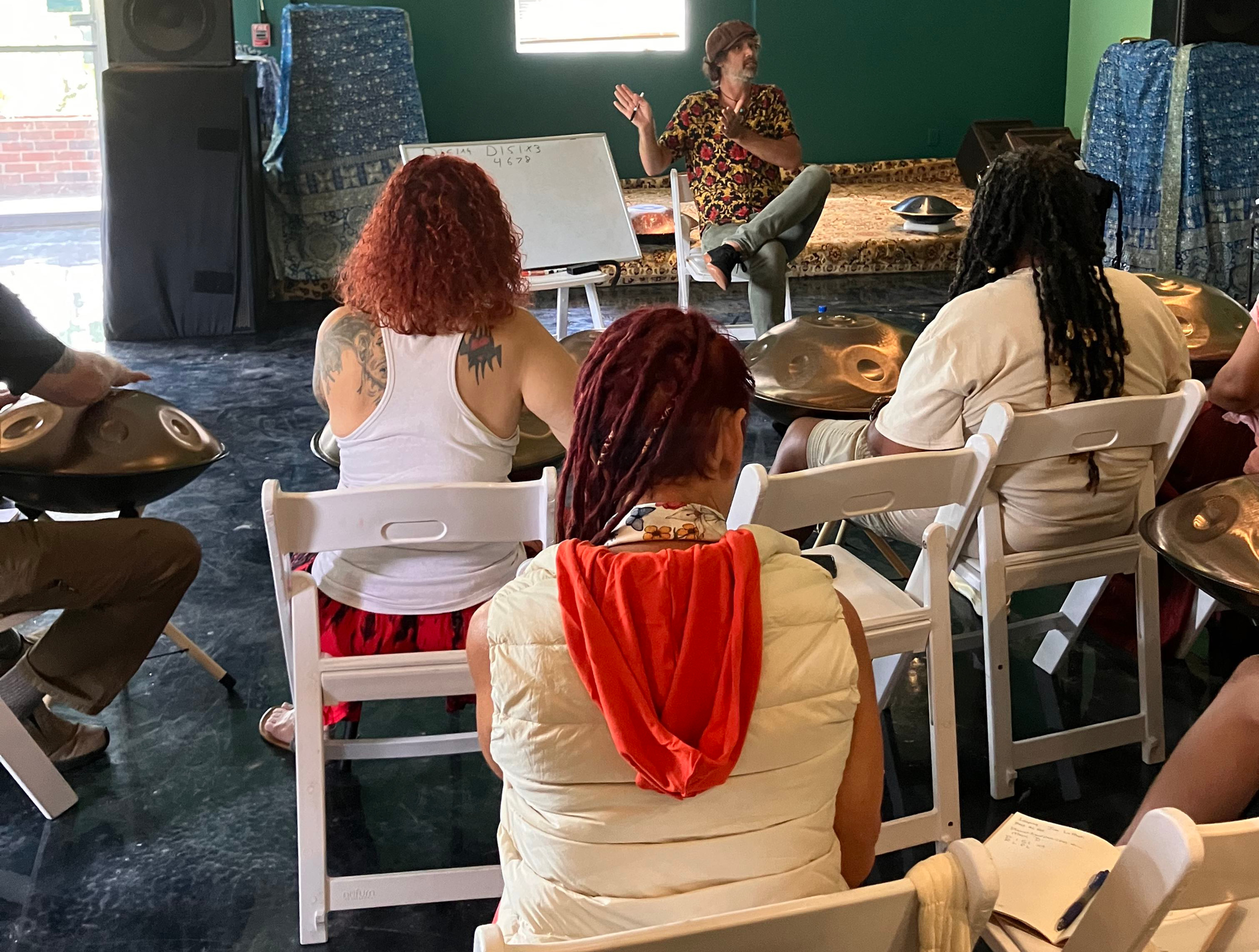 Ricky Hillson is the world's lead teacher of Online Handpan and Rav Lessons