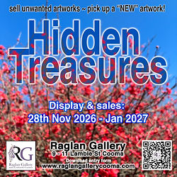 Hidden Treasures poster supplied by Raglan Gallery