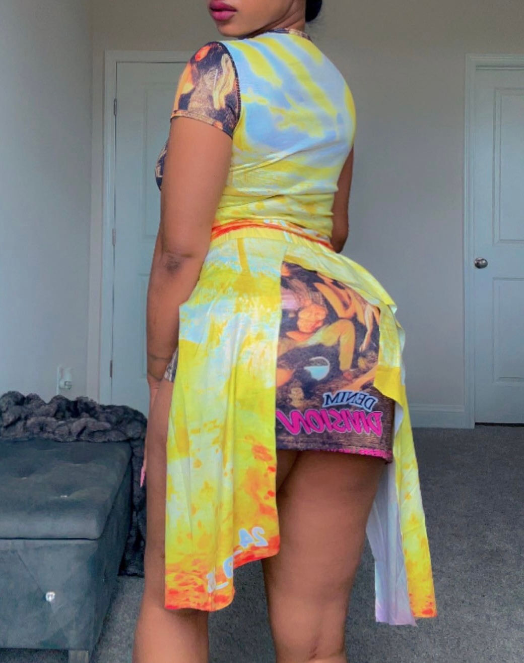 CHIC two piece skirt set 