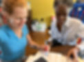 BCABVI case aide with client