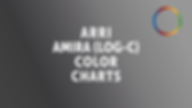 ARRI Amira Log-C Color Charts