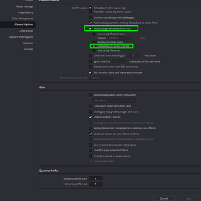 Conforming Series: 02 Setting Up DaVinci Resolve Correctly