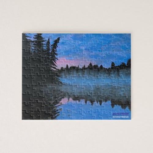 Thumbnail: 110 pc Puzzle of "Fall Sunrise"